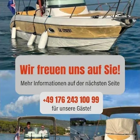 Daire Villaelias - Heated Pool - Jacuzzi-10 Persons-boat Tours - Luxury Srima